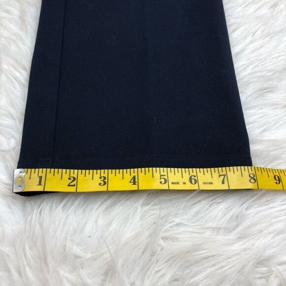 ST. JOHN SPORT by Marie Claire Women’s Navy High Rise Straight Leg Pant Size 8 - Picture 11 of 15